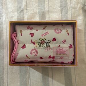 PINK x LoveShackFancy Makeup Bag